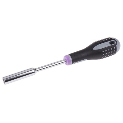 Bahco Hexagon Nut Driver, 10 mm Tip, 125 mm Blade, 247 mm Overall