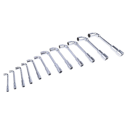 Facom Hex Tubular Box Spanner Set, 12 Pieces, 7 → 24 mm Tip