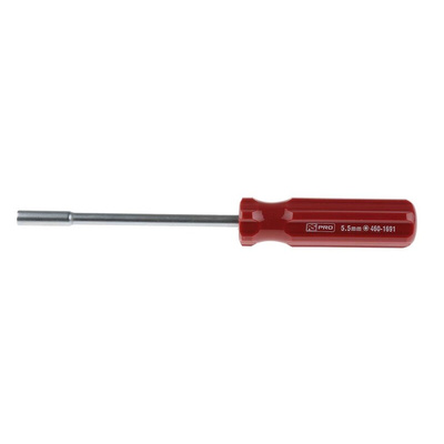 RS PRO Hexagon Nut Driver, 5.5 mm Tip, 125 mm Blade, 226 mm Overall