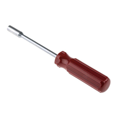 RS PRO Hexagon Nut Driver, 8 mm Tip, 125 mm Blade, 226 mm Overall