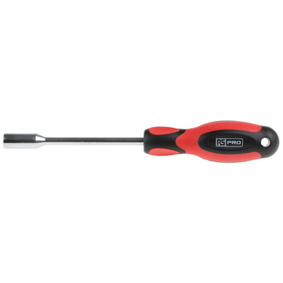 RS PRO Hexagon Nut Driver, 10 mm Tip, 125 mm Blade, 236 mm Overall