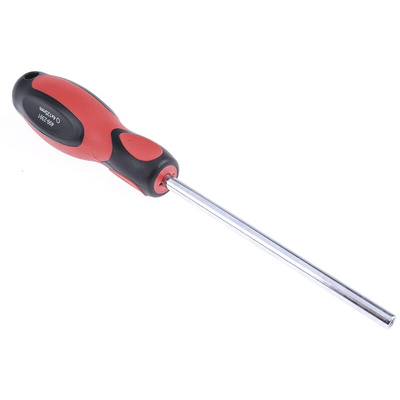 RS PRO Hexagon Nut Driver, 4 mm Tip, 125 mm Blade