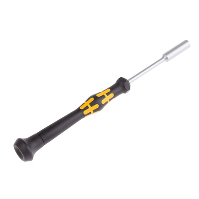 Wera Hexagon Nut Driver, 5 mm Tip, 60 mm Blade, 157 mm Overall
