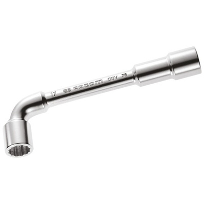 Facom Hex Tubular Box Spanner, 12 mm Tip, 144 mm Overall