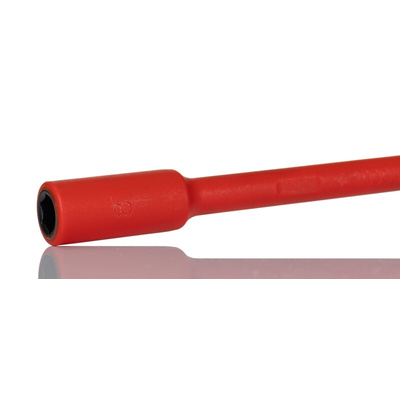 Gedore Hexagon Nut Driver, 8 mm Tip, VDE/1000V, 125 mm Blade, 245 mm Overall