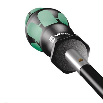 Wera Hexagon Screwdriver, 7 mm Tip, 167 mm Blade, 265 mm Overall
