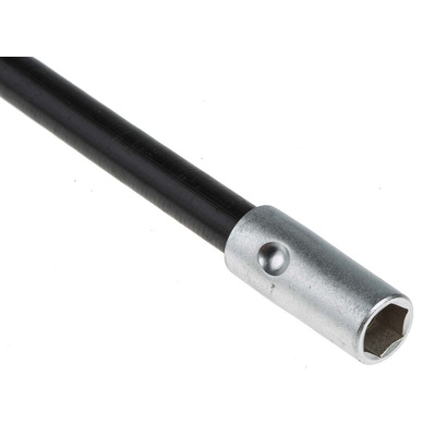 Wera Hexagon Nut Driver, 8 mm Tip, 167 mm Blade, 265 mm Overall