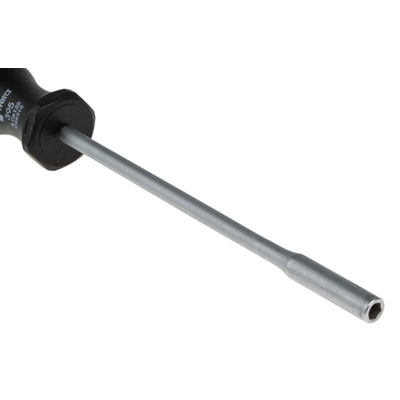 Wera Hexagon Nut Driver, 4 mm Tip, 125 mm Blade, 223 mm Overall