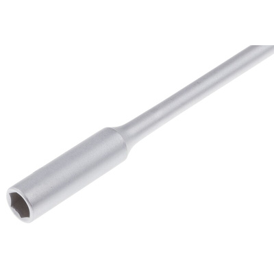 Wera Hexagon Nut Driver, 6 mm Tip, 125 mm Blade, 223 mm Overall