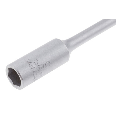 Wera Hexagon Nut Driver, 9 mm Tip, 125 mm Blade, 230 mm Overall