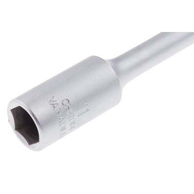 Wera Hexagon Nut Driver, 11 mm Tip, 125 mm Blade, 237 mm Overall