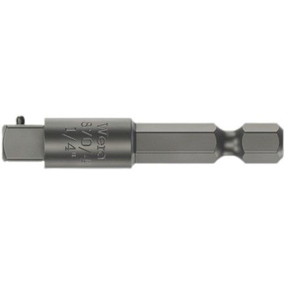 Wera 1/4 in, 3/8 in Square Adapter, 100 mm Overall