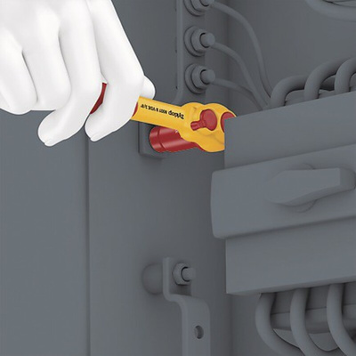 Wera 3/8 in Square Insulated pawl with reversing lever, Socket Joint