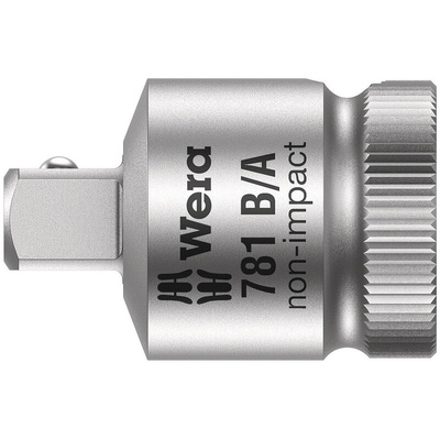 Wera 3/8 in Square, 27 mm Overall
