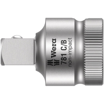 Wera 1/2 in Square, 35.5 mm Overall