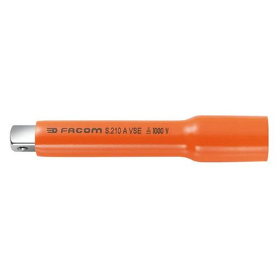Facom S.210 1/2 in Square Extension, 145 mm Overall