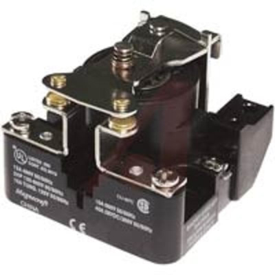Relay,Power,Open Style,20 Amp,24 VDC,SPST-NO-DM,W/Magnetic Blowout