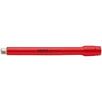 Knipex 1/2 in Square Extension Bar, 250 mm Overall