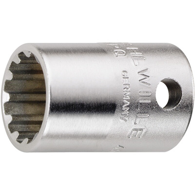 STAHLWILLE 4018754109159 3/8 in Square Socket, 27 mm Overall