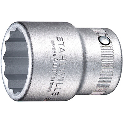 STAHLWILLE 4018754009404 3/4 in Square Double Hex Sockets, 59 mm Overall
