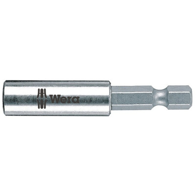 Wera 899 1/4 in Hexagon Bit Holder, 50 mm Overall