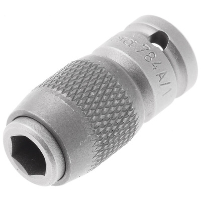 Wera 784 A 1/4 in Square Adapter, 30 mm Overall