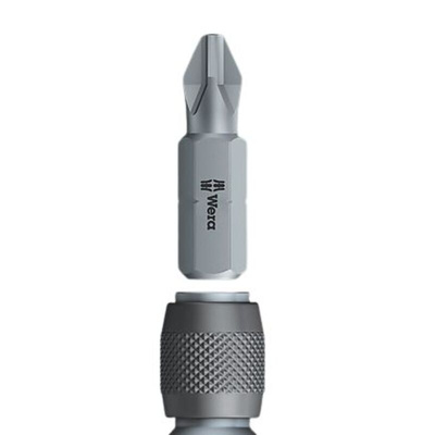 Wera 784 A 1/4 in Square Adapter, 30 mm Overall