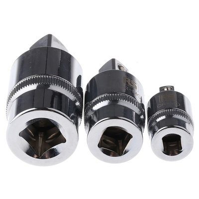 RS PRO 1/2 in, 1/4 in, 3/8 in Square Adapter