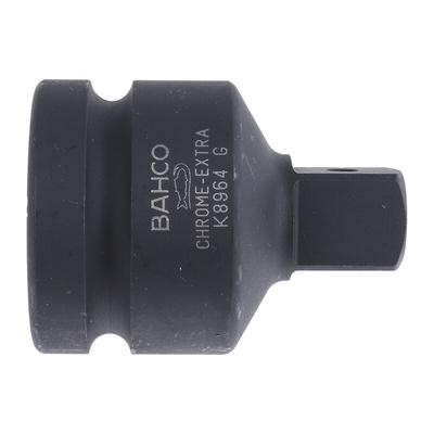 Bahco 1 → 3/4 in Square Adapter, 75 mm Overall