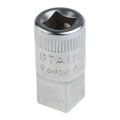 STAHLWILLE 1/4 in Square Adapter, 25 mm Overall