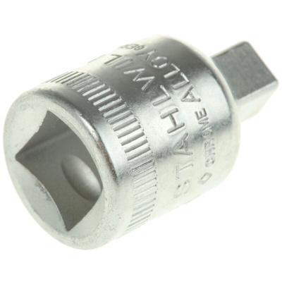 STAHLWILLE 3/8 in Square Adapter, 28 mm Overall