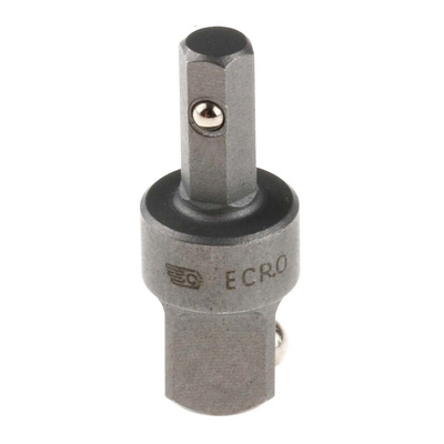 Facom 1/4 in Square Adapter, 22 mm Overall