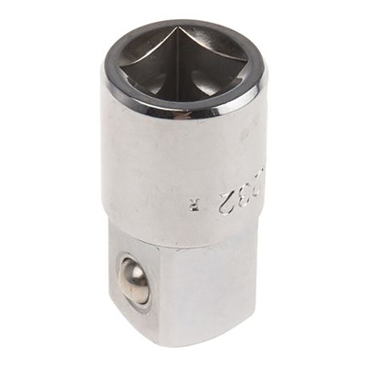 Facom 3/8 in Square Adapter, 34.5 mm Overall