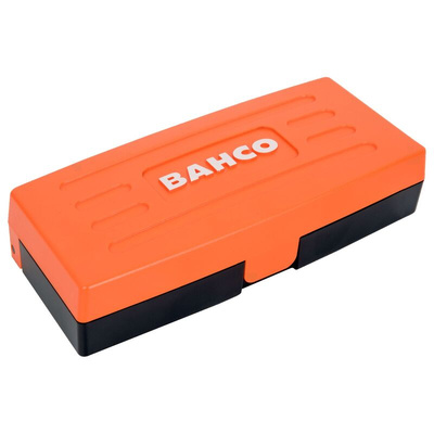 Bahco 25-Piece Metric 1/4 in Standard Socket/Bit Set with Ratchet, 6 point; Hex Bit; Phillips Bit; Torx Bit