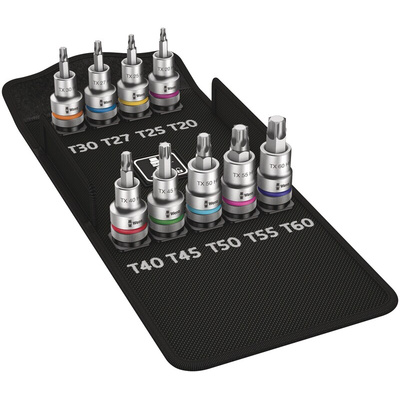 Wera 1/2 in Bit Socket Set