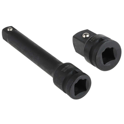 RS PRO 18-Piece Metric 1/2 in Impact Socket Set , 6 point