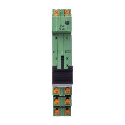 Phoenix Contact 1 Pin Relay Socket, DIN Rail, 24V dc for use with Relays