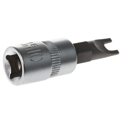 RS PRO 11-Piece 1/4 in Bit Socket Set , Spanner Bit; Torx Bit; Tri-Wing Bit
