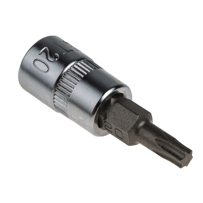 RS PRO 7-Piece 1/4 in Bit Socket Set , Torx Bit