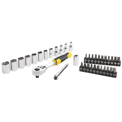 Stanley 37-Piece Imperial, Metric 4.5 mm, 4 mm, 5 mm, 6 mm, 7 mm, 8 mm, 9 mm, 10 mm, 11 mm, 12 mm, 13 mm, 14 mm Bit