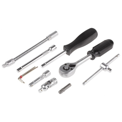 MTI 46-Piece 1/4 in Standard Socket/Bit Set with Ratchet
