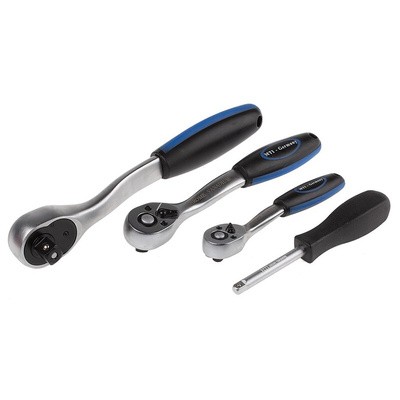 MTI 150-Piece Metric 1/2 in; 1/4 in; 3/8 in Deep Socket/Standard Socket/Bit Set with Ratchet