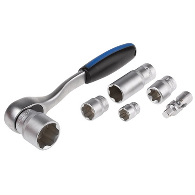 MTI 150-Piece Metric 1/2 in; 1/4 in; 3/8 in Deep Socket/Standard Socket/Bit Set with Ratchet