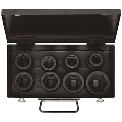 Bahco 8-Piece Metric 3/4 in Deep Impact Socket Set , 6 point