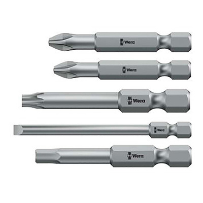 Wera 26-Piece Metric 1/4 in Standard Socket/Bit Set with Ratchet, 6 point; Hex Bit; Phillips Bit; Pozidriv Bit; Slotted