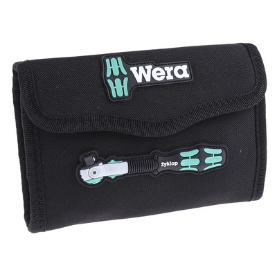 Wera 26-Piece Metric 1/4 in Standard Socket/Bit Set with Ratchet, 6 point; Hex Bit; Phillips Bit; Pozidriv Bit; Slotted