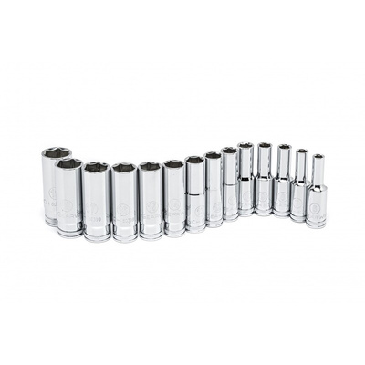 GearWrench 14-Piece Metric 3/8 in Deep Socket Set , 6 point