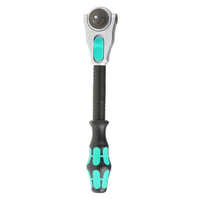 Wera Zyklop 1/2 in Square Ratchet, 277 mm Overall
