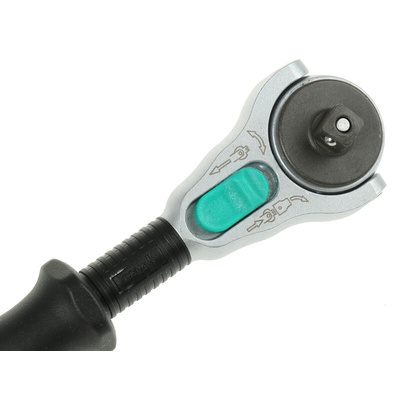 Wera Zyklop 1/4 in Square Ratchet with Ratchet Handle, 152 mm Overall