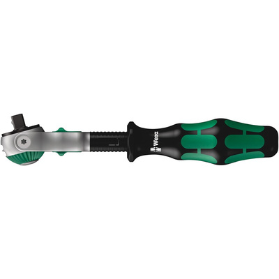 Wera Zyklop 1/4 in Square Ratchet with Ratchet Handle, 152 mm Overall